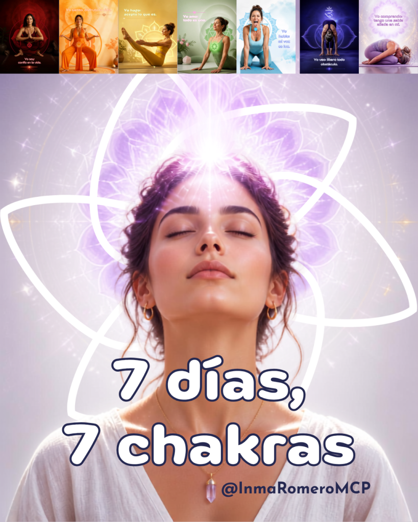 Despierta tu energía interior: Armoniza tus 7 chakras y transforma tu bienestar con este programa integral de cuerpo, mente y alma.