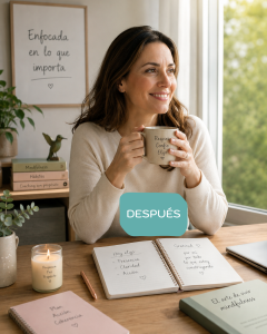 cuando aplicas mindfulness a tu vida cotidiana, tu mente consigue mantenerse enfocada pero relajada a la vez